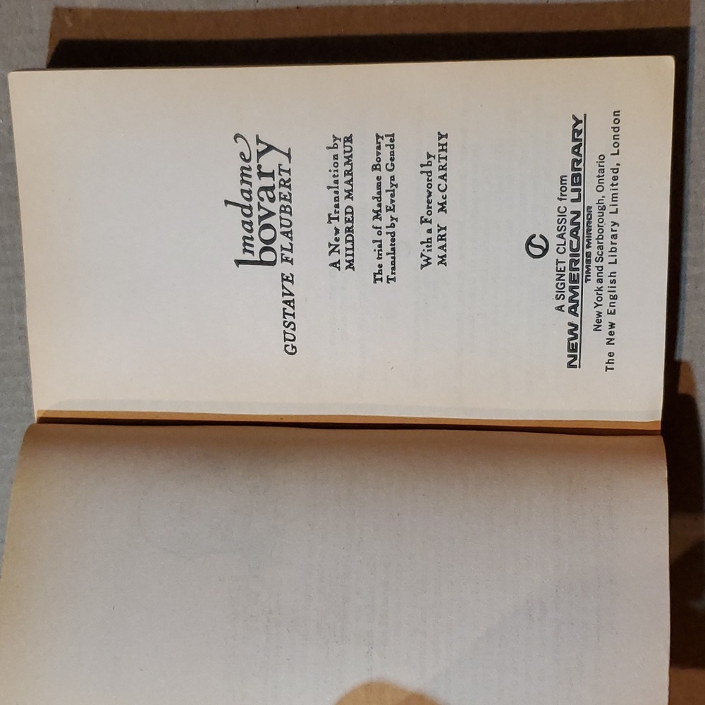 🇫🇷 Madame Bovary Gustave Flaubert paperback book - Picture 6 of 11